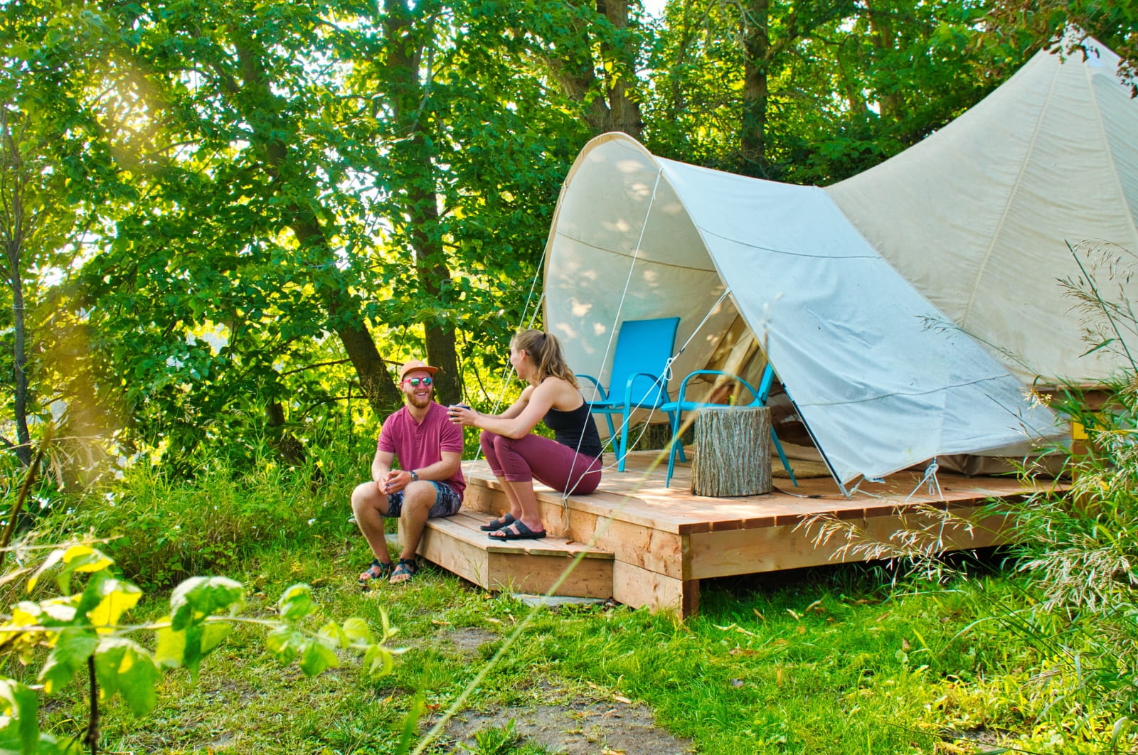 glamping at OWL